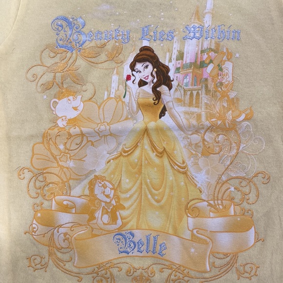 Disney size xs(4) tshirts Belle, Rapunzel, Sofia the first and Finding Nemo Dory - Picture 4 of 9